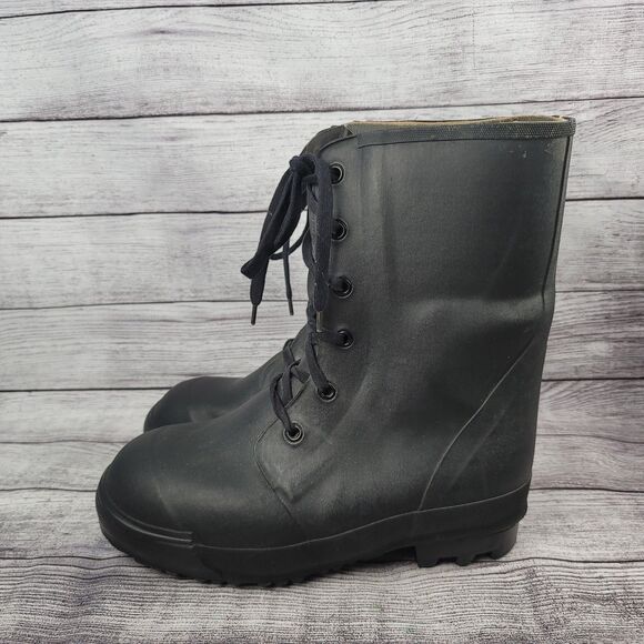 Hutchinson Mens Rubber Boots Size EU 41 Made In France - Picture 3 of 10